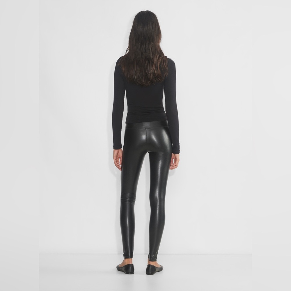 Aritzia Wilfred Daria Leather Pants
